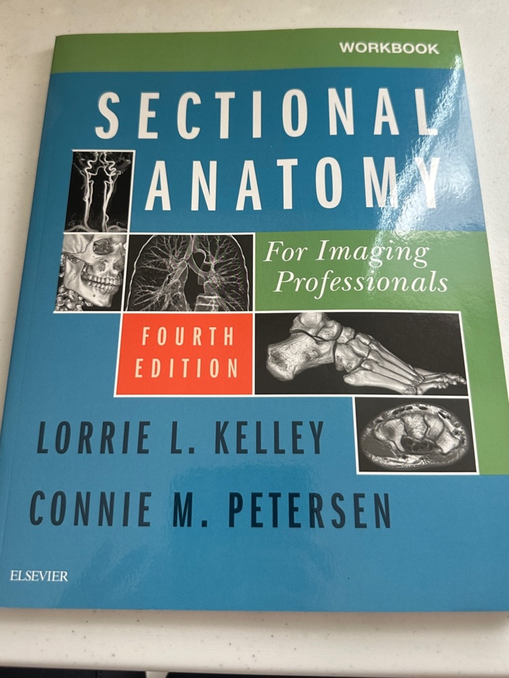 Sectional Anatomy Workbook by Lorrie L. Kelley & Connie M. Petersen